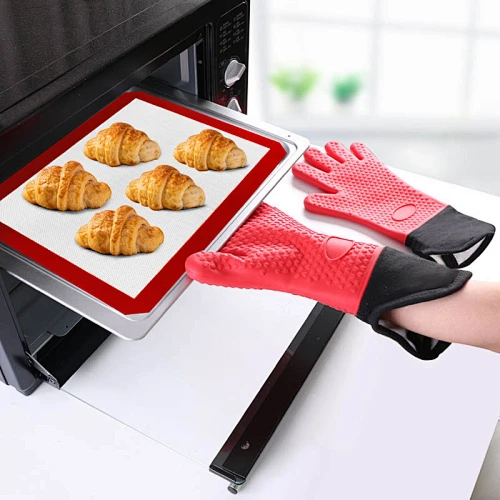 black bbq gloves
