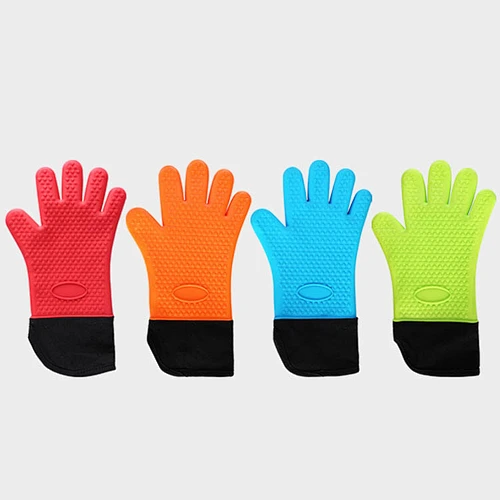 black bbq gloves
